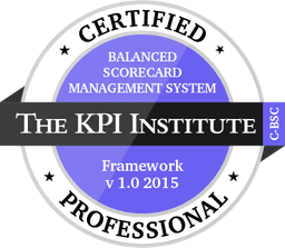 Certified Balanced Scorecard Professional certification badge