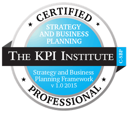 Certified Strategy & Business Planning Professional certification badge